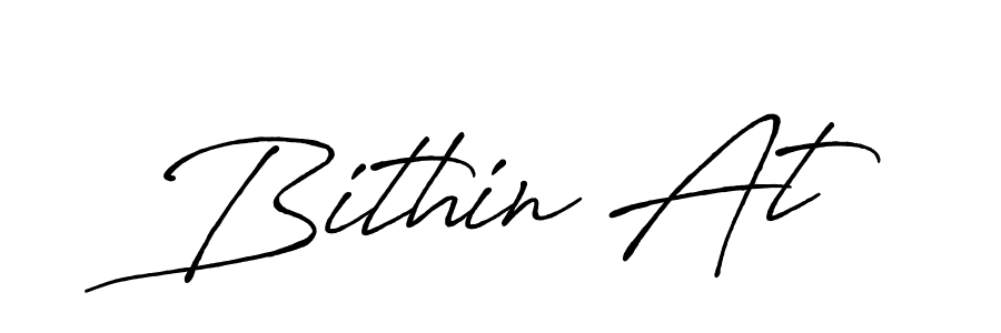 Similarly Antro_Vectra_Bolder is the best handwritten signature design. Signature creator online .You can use it as an online autograph creator for name Bithin At. Bithin At signature style 7 images and pictures png