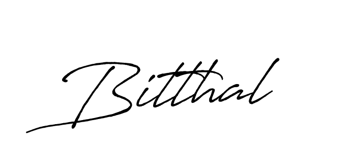 Bitthal stylish signature style. Best Handwritten Sign (Antro_Vectra_Bolder) for my name. Handwritten Signature Collection Ideas for my name Bitthal. Bitthal signature style 7 images and pictures png