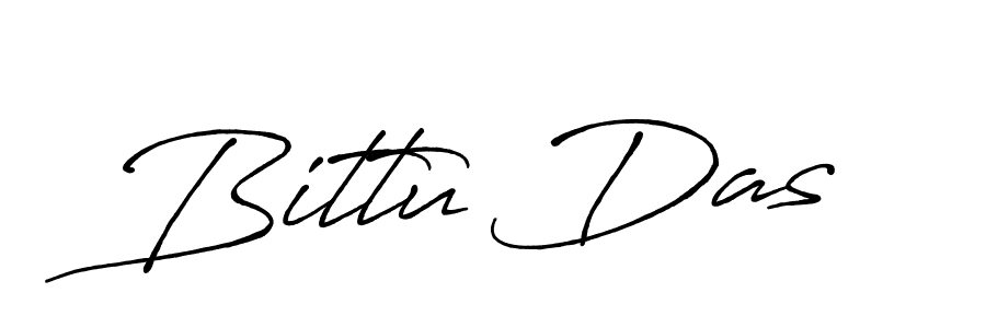 Create a beautiful signature design for name Bittu Das. With this signature (Antro_Vectra_Bolder) fonts, you can make a handwritten signature for free. Bittu Das signature style 7 images and pictures png