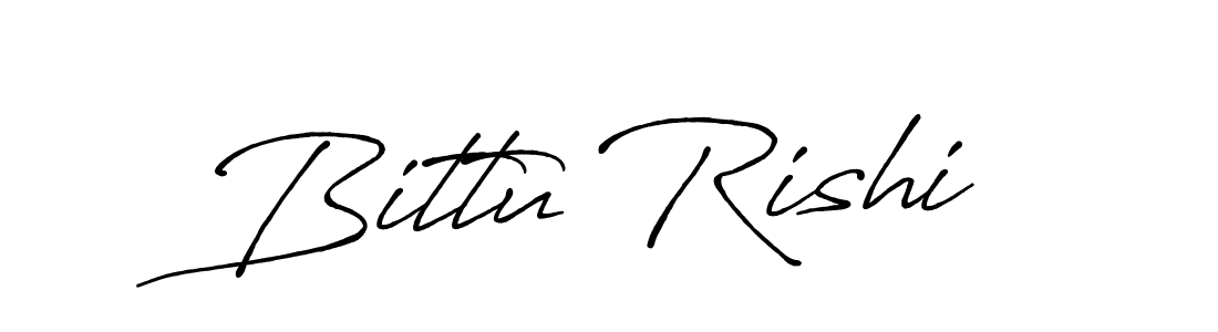 Once you've used our free online signature maker to create your best signature Antro_Vectra_Bolder style, it's time to enjoy all of the benefits that Bittu Rishi name signing documents. Bittu Rishi signature style 7 images and pictures png