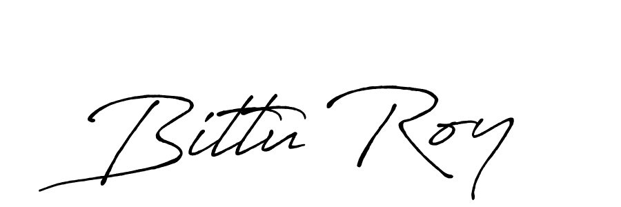 Bittu Roy stylish signature style. Best Handwritten Sign (Antro_Vectra_Bolder) for my name. Handwritten Signature Collection Ideas for my name Bittu Roy. Bittu Roy signature style 7 images and pictures png
