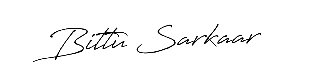 Design your own signature with our free online signature maker. With this signature software, you can create a handwritten (Antro_Vectra_Bolder) signature for name Bittu Sarkaar. Bittu Sarkaar signature style 7 images and pictures png