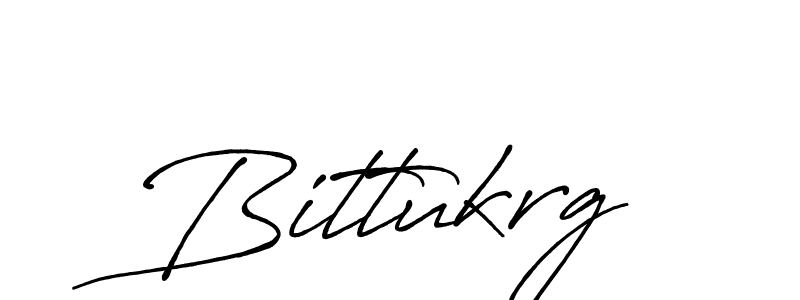 How to make Bittukrg name signature. Use Antro_Vectra_Bolder style for creating short signs online. This is the latest handwritten sign. Bittukrg signature style 7 images and pictures png