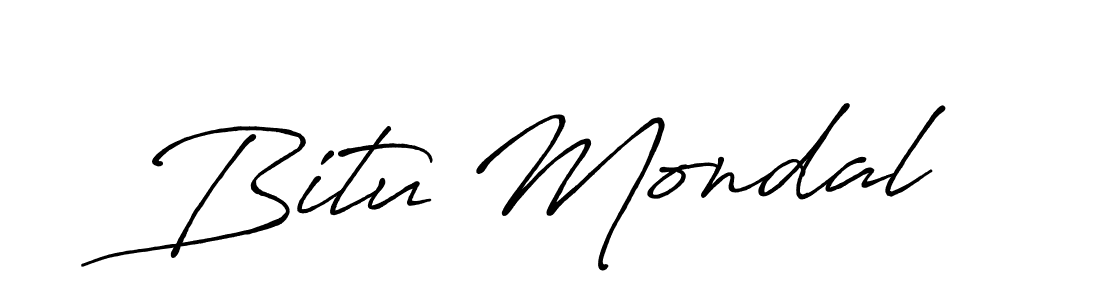 The best way (Antro_Vectra_Bolder) to make a short signature is to pick only two or three words in your name. The name Bitu Mondal include a total of six letters. For converting this name. Bitu Mondal signature style 7 images and pictures png