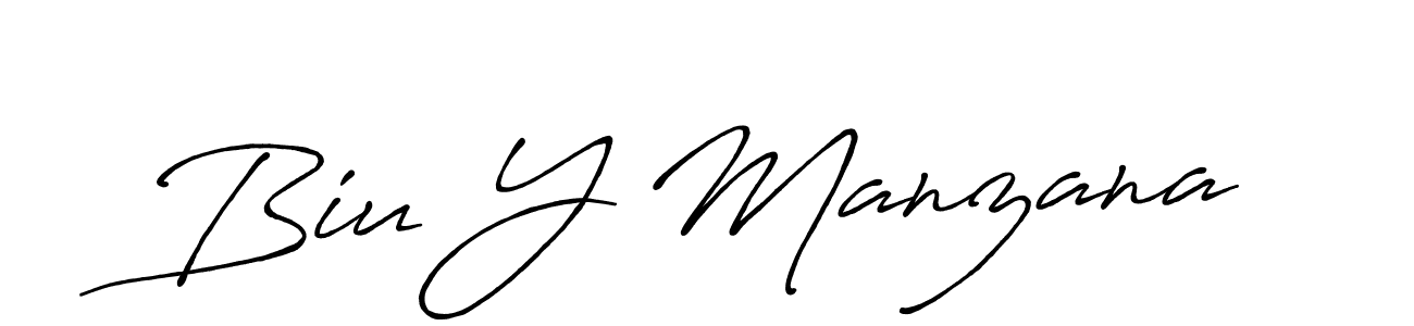 Make a beautiful signature design for name Biu Y Manzana. Use this online signature maker to create a handwritten signature for free. Biu Y Manzana signature style 7 images and pictures png