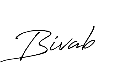 Best and Professional Signature Style for Bivab. Antro_Vectra_Bolder Best Signature Style Collection. Bivab signature style 7 images and pictures png