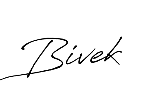 if you are searching for the best signature style for your name Bivek. so please give up your signature search. here we have designed multiple signature styles  using Antro_Vectra_Bolder. Bivek signature style 7 images and pictures png