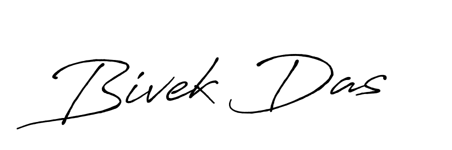 How to make Bivek Das name signature. Use Antro_Vectra_Bolder style for creating short signs online. This is the latest handwritten sign. Bivek Das signature style 7 images and pictures png