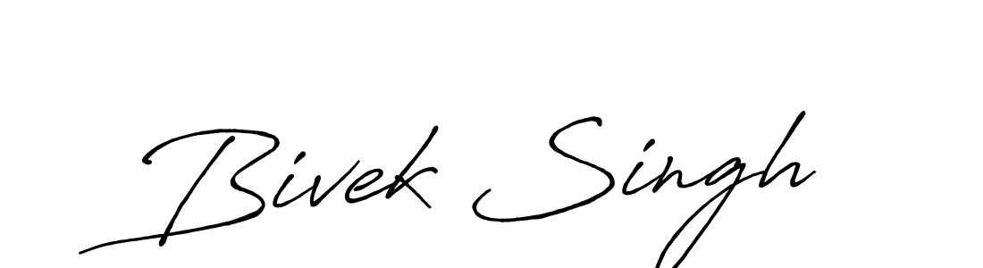 You should practise on your own different ways (Antro_Vectra_Bolder) to write your name (Bivek Singh) in signature. don't let someone else do it for you. Bivek Singh signature style 7 images and pictures png