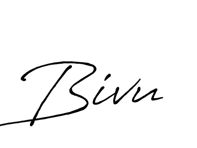 Once you've used our free online signature maker to create your best signature Antro_Vectra_Bolder style, it's time to enjoy all of the benefits that Bivu name signing documents. Bivu signature style 7 images and pictures png