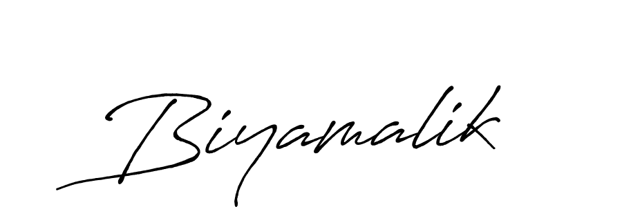Best and Professional Signature Style for Biyamalik. Antro_Vectra_Bolder Best Signature Style Collection. Biyamalik signature style 7 images and pictures png
