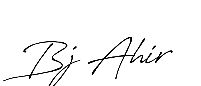 Here are the top 10 professional signature styles for the name Bj Ahir. These are the best autograph styles you can use for your name. Bj Ahir signature style 7 images and pictures png