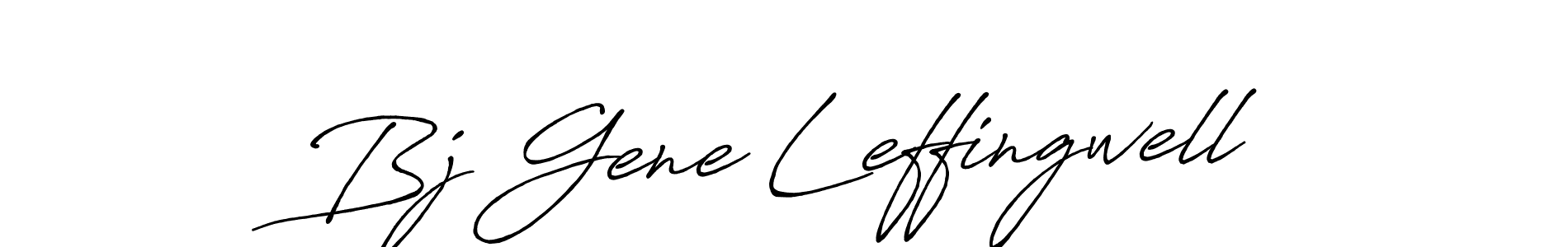 How to make Bj Gene Leffingwell signature? Antro_Vectra_Bolder is a professional autograph style. Create handwritten signature for Bj Gene Leffingwell name. Bj Gene Leffingwell signature style 7 images and pictures png