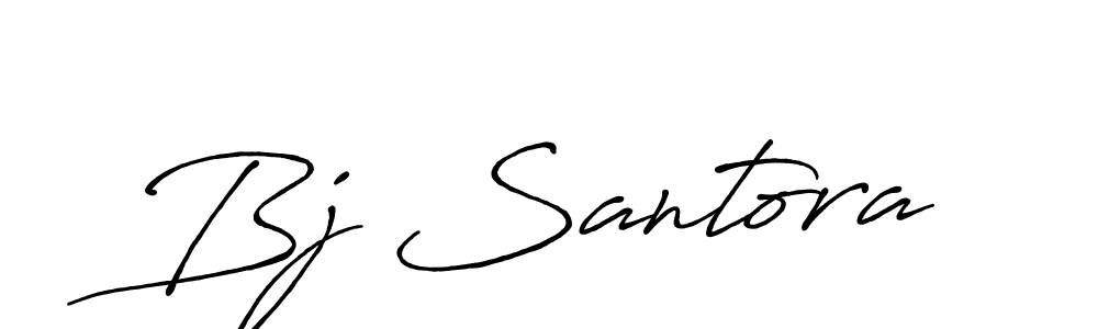 Antro_Vectra_Bolder is a professional signature style that is perfect for those who want to add a touch of class to their signature. It is also a great choice for those who want to make their signature more unique. Get Bj Santora name to fancy signature for free. Bj Santora signature style 7 images and pictures png