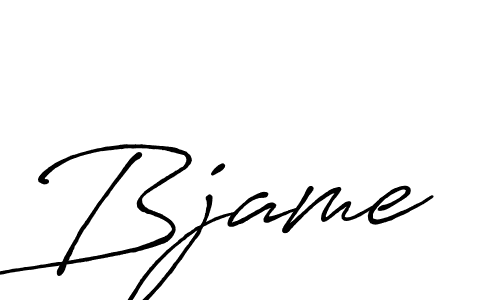 Here are the top 10 professional signature styles for the name Bjame. These are the best autograph styles you can use for your name. Bjame signature style 7 images and pictures png