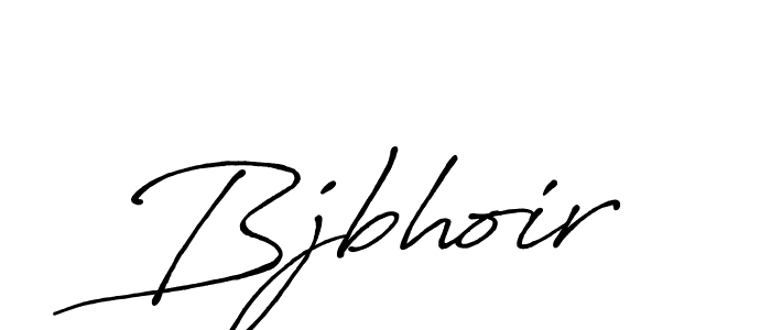 Bjbhoir stylish signature style. Best Handwritten Sign (Antro_Vectra_Bolder) for my name. Handwritten Signature Collection Ideas for my name Bjbhoir. Bjbhoir signature style 7 images and pictures png