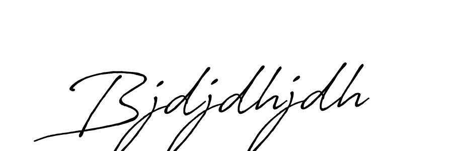 Use a signature maker to create a handwritten signature online. With this signature software, you can design (Antro_Vectra_Bolder) your own signature for name Bjdjdhjdh. Bjdjdhjdh signature style 7 images and pictures png