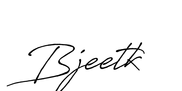 It looks lik you need a new signature style for name Bjeetk. Design unique handwritten (Antro_Vectra_Bolder) signature with our free signature maker in just a few clicks. Bjeetk signature style 7 images and pictures png