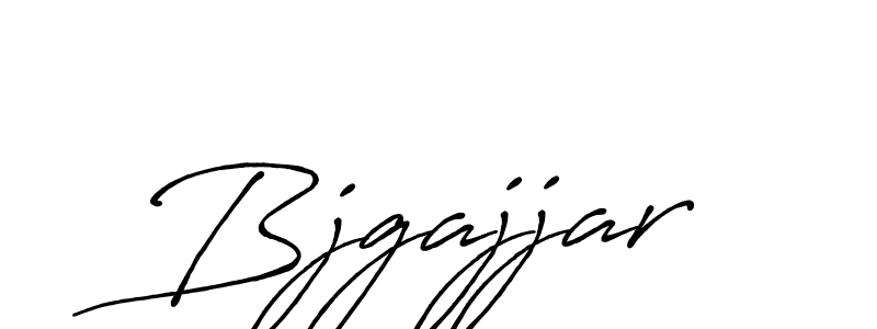 Design your own signature with our free online signature maker. With this signature software, you can create a handwritten (Antro_Vectra_Bolder) signature for name Bjgajjar. Bjgajjar signature style 7 images and pictures png