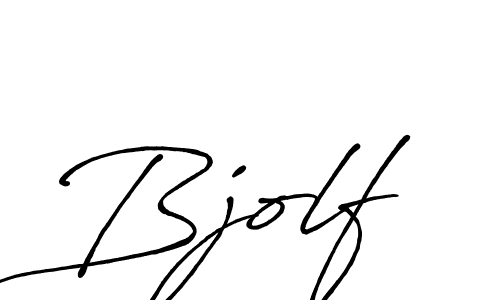 Bjolf stylish signature style. Best Handwritten Sign (Antro_Vectra_Bolder) for my name. Handwritten Signature Collection Ideas for my name Bjolf. Bjolf signature style 7 images and pictures png