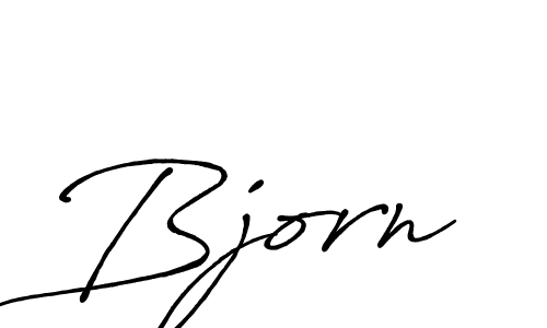 Make a beautiful signature design for name Bjorn. With this signature (Antro_Vectra_Bolder) style, you can create a handwritten signature for free. Bjorn signature style 7 images and pictures png