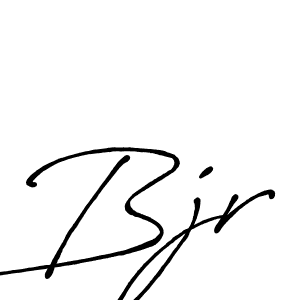 Design your own signature with our free online signature maker. With this signature software, you can create a handwritten (Antro_Vectra_Bolder) signature for name Bjr. Bjr signature style 7 images and pictures png