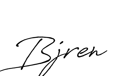 Also we have Bjren name is the best signature style. Create professional handwritten signature collection using Antro_Vectra_Bolder autograph style. Bjren signature style 7 images and pictures png
