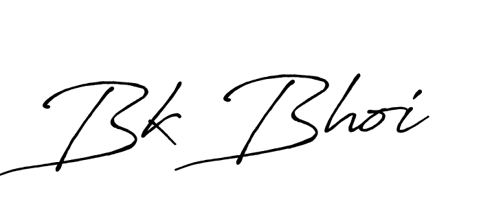 It looks lik you need a new signature style for name Bk Bhoi. Design unique handwritten (Antro_Vectra_Bolder) signature with our free signature maker in just a few clicks. Bk Bhoi signature style 7 images and pictures png