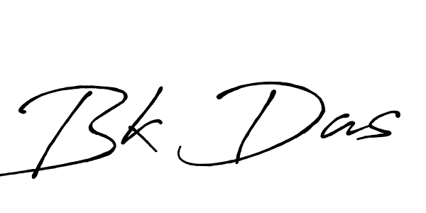 Use a signature maker to create a handwritten signature online. With this signature software, you can design (Antro_Vectra_Bolder) your own signature for name Bk Das. Bk Das signature style 7 images and pictures png