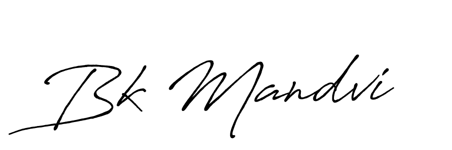 It looks lik you need a new signature style for name Bk Mandvi. Design unique handwritten (Antro_Vectra_Bolder) signature with our free signature maker in just a few clicks. Bk Mandvi signature style 7 images and pictures png