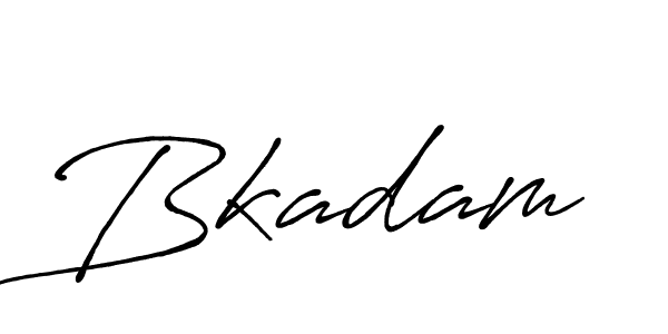 Antro_Vectra_Bolder is a professional signature style that is perfect for those who want to add a touch of class to their signature. It is also a great choice for those who want to make their signature more unique. Get Bkadam name to fancy signature for free. Bkadam signature style 7 images and pictures png