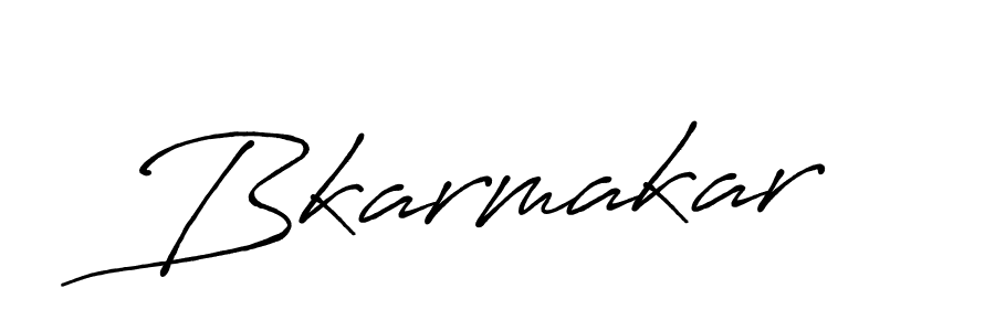 How to make Bkarmakar signature? Antro_Vectra_Bolder is a professional autograph style. Create handwritten signature for Bkarmakar name. Bkarmakar signature style 7 images and pictures png