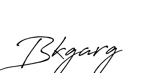 Make a beautiful signature design for name Bkgarg. With this signature (Antro_Vectra_Bolder) style, you can create a handwritten signature for free. Bkgarg signature style 7 images and pictures png