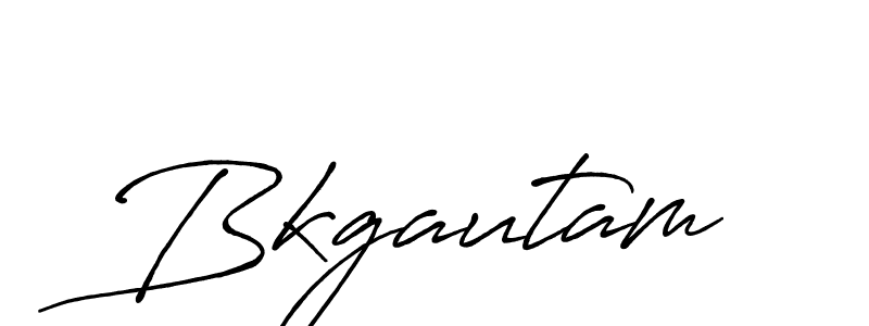 The best way (Antro_Vectra_Bolder) to make a short signature is to pick only two or three words in your name. The name Bkgautam include a total of six letters. For converting this name. Bkgautam signature style 7 images and pictures png