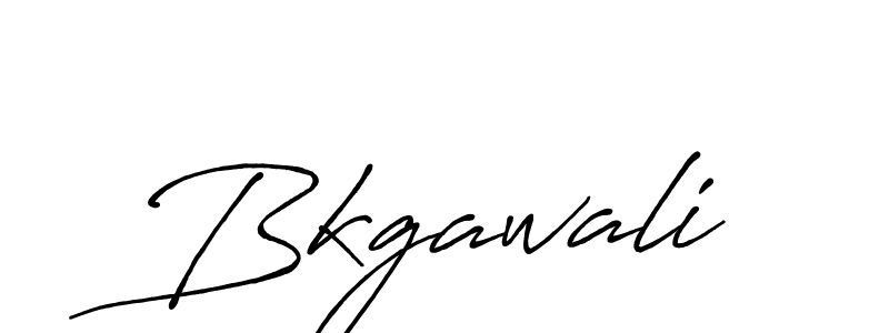 Use a signature maker to create a handwritten signature online. With this signature software, you can design (Antro_Vectra_Bolder) your own signature for name Bkgawali. Bkgawali signature style 7 images and pictures png