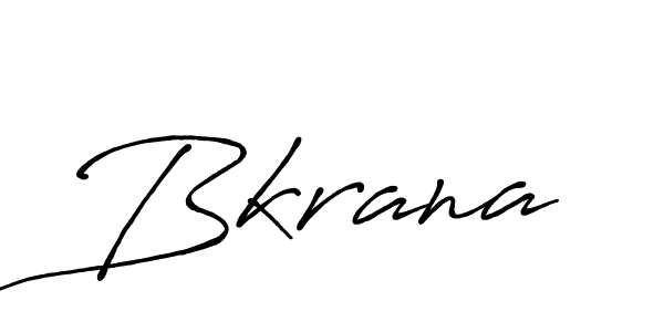 Make a beautiful signature design for name Bkrana. Use this online signature maker to create a handwritten signature for free. Bkrana signature style 7 images and pictures png