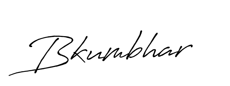 It looks lik you need a new signature style for name Bkumbhar. Design unique handwritten (Antro_Vectra_Bolder) signature with our free signature maker in just a few clicks. Bkumbhar signature style 7 images and pictures png