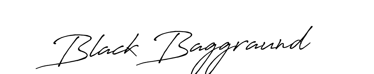 Also we have Black Baggraund name is the best signature style. Create professional handwritten signature collection using Antro_Vectra_Bolder autograph style. Black Baggraund signature style 7 images and pictures png