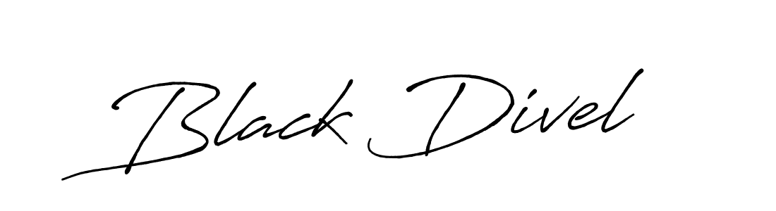Once you've used our free online signature maker to create your best signature Antro_Vectra_Bolder style, it's time to enjoy all of the benefits that Black Divel name signing documents. Black Divel signature style 7 images and pictures png