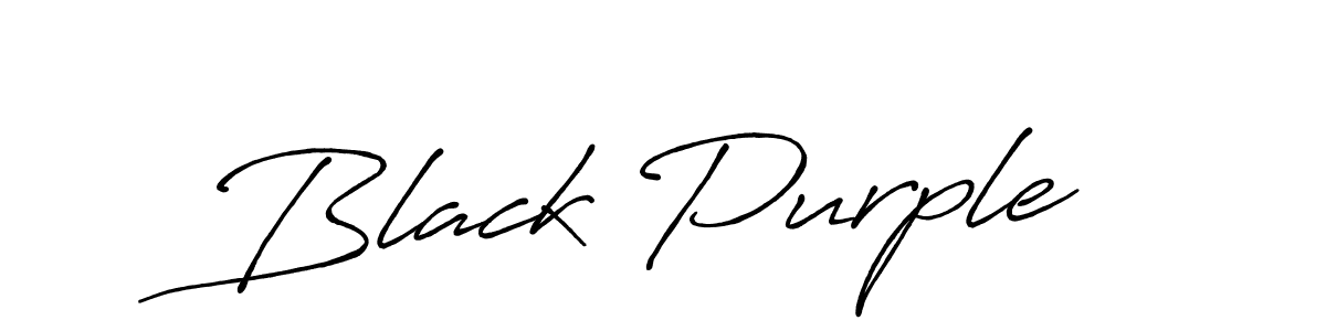 How to make Black Purple name signature. Use Antro_Vectra_Bolder style for creating short signs online. This is the latest handwritten sign. Black Purple signature style 7 images and pictures png
