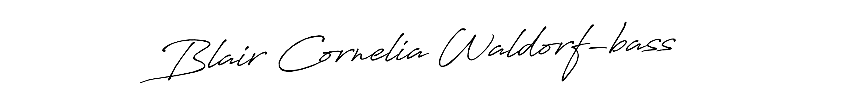 Create a beautiful signature design for name Blair Cornelia Waldorf-bass. With this signature (Antro_Vectra_Bolder) fonts, you can make a handwritten signature for free. Blair Cornelia Waldorf-bass signature style 7 images and pictures png