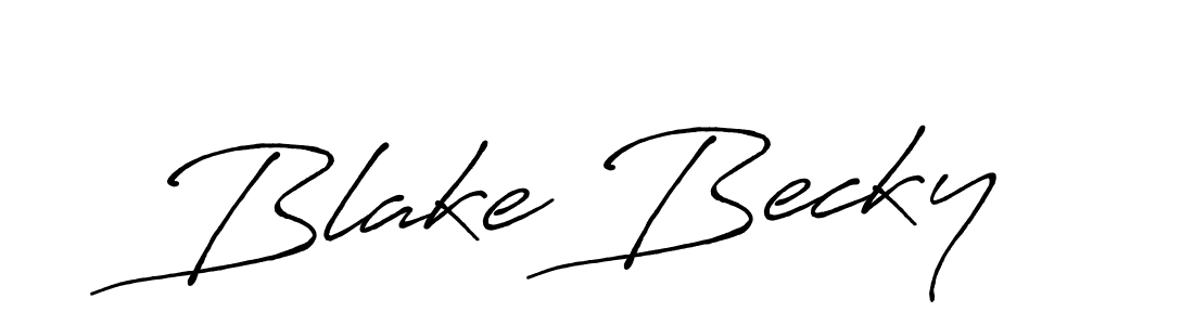 Best and Professional Signature Style for Blake Becky. Antro_Vectra_Bolder Best Signature Style Collection. Blake Becky signature style 7 images and pictures png