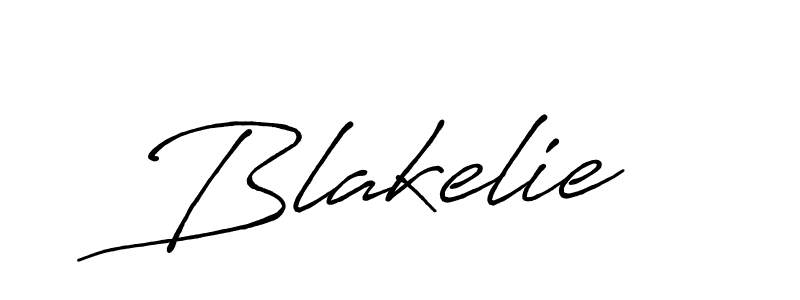 How to make Blakelie signature? Antro_Vectra_Bolder is a professional autograph style. Create handwritten signature for Blakelie name. Blakelie signature style 7 images and pictures png