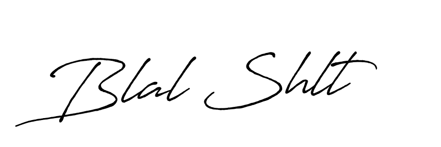 You should practise on your own different ways (Antro_Vectra_Bolder) to write your name (Blal Shlt) in signature. don't let someone else do it for you. Blal Shlt signature style 7 images and pictures png