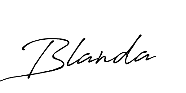 Best and Professional Signature Style for Blanda. Antro_Vectra_Bolder Best Signature Style Collection. Blanda signature style 7 images and pictures png