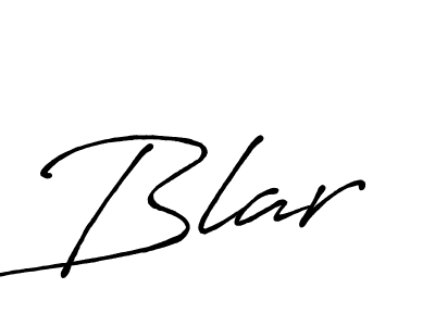 How to make Blar name signature. Use Antro_Vectra_Bolder style for creating short signs online. This is the latest handwritten sign. Blar signature style 7 images and pictures png