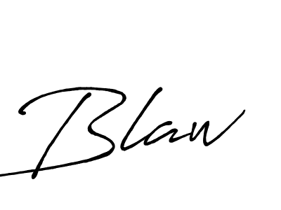 Make a beautiful signature design for name Blaw. With this signature (Antro_Vectra_Bolder) style, you can create a handwritten signature for free. Blaw signature style 7 images and pictures png