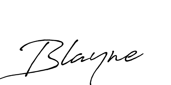 Make a beautiful signature design for name Blayne. With this signature (Antro_Vectra_Bolder) style, you can create a handwritten signature for free. Blayne signature style 7 images and pictures png