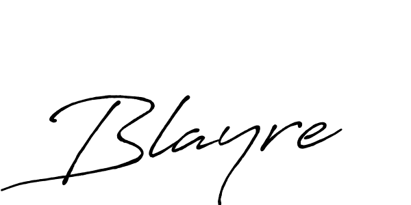 Make a beautiful signature design for name Blayre. With this signature (Antro_Vectra_Bolder) style, you can create a handwritten signature for free. Blayre signature style 7 images and pictures png