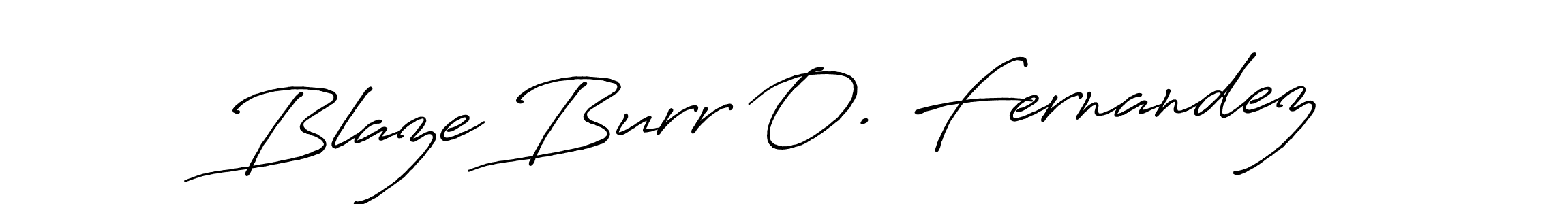 Make a beautiful signature design for name Blaze Burr O. Fernandez. Use this online signature maker to create a handwritten signature for free. Blaze Burr O. Fernandez signature style 7 images and pictures png